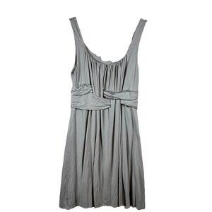 Survival Dress Women's Large Light Grey  Woven Waist Soft Fit and Flare RN84704‎